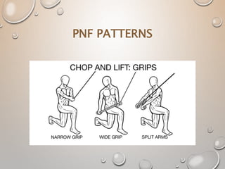 PNF PATTERNS
 