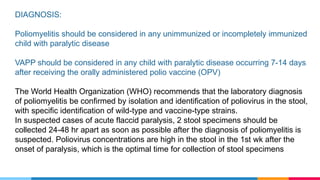polio ppt.pptx acute flaccid paralysisi,polio and polio like illness | PPTX