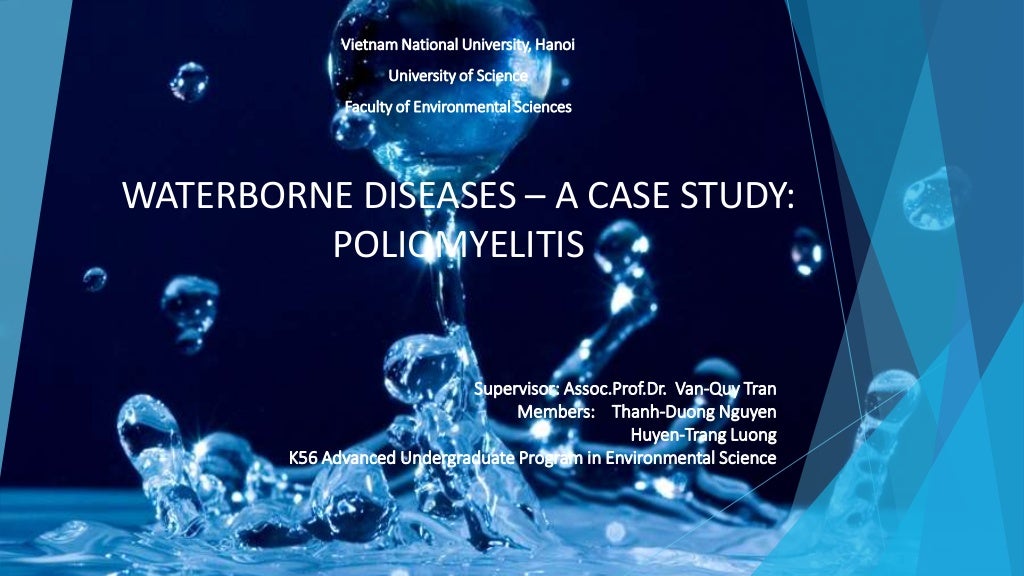 waterborne disease research paper