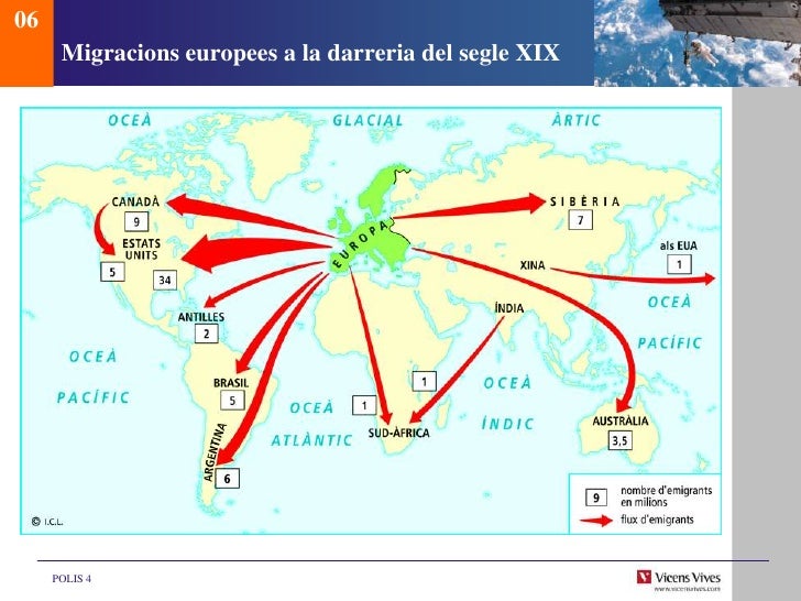 Resultado de imagen de migracions europees al final del segle XIX mapa