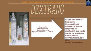 Dextrano Inyectable polisacaridos pdf.pptx