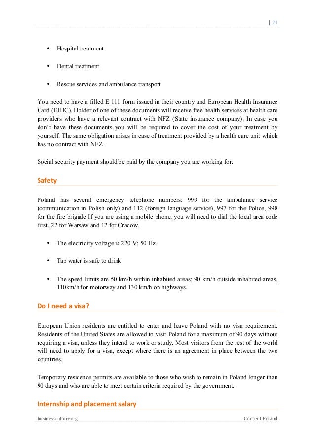 polish business culture guide learn about poland refusal of dental treatment form