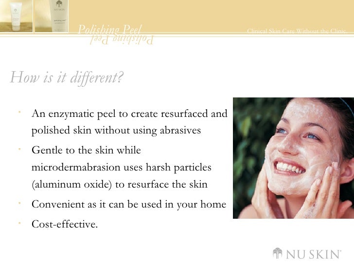 nu skin polishing peel