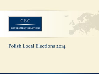 Polish LocalElections2014  