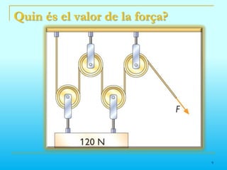 Quin és el valor de la força?8