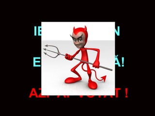 IERI  ERAM ÎN  CAMPANIE  ELECTORALĂ! AZI  AI  VOTAT ! 