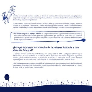 Politica educativa primera infancia | PDF