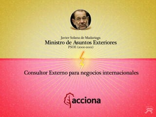 Vínculos entre Poder Político y Sector Energético en España