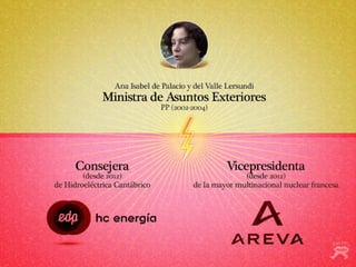 Vínculos entre Poder Político y Sector Energético en España