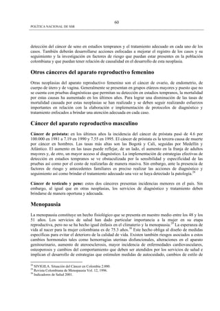 Politica Nacional De Ssr