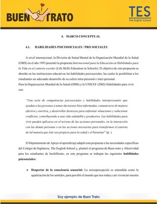 Tal Adapto Política Buen Trato nov 2014 | PDF