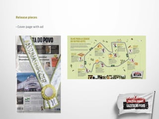 Release pieces
• Cover page with ad
#ASSUMASEUPODER
 