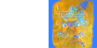 V.Compromisos
  y Resultados Esperados:
  Período 2003-2005
 