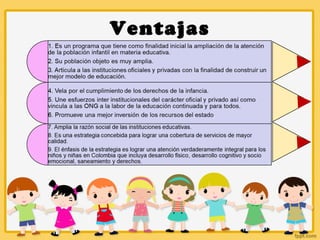 Ventajas
 