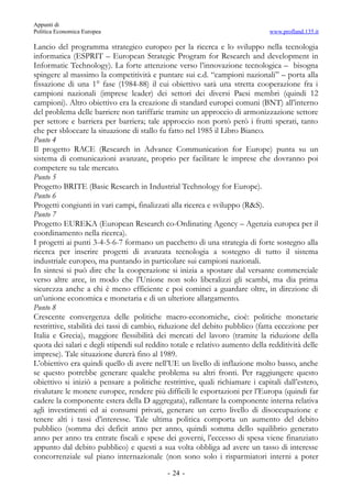 Appunti di
Politica Economica Europea                                                    www.profland.135.it

Lancio del p...