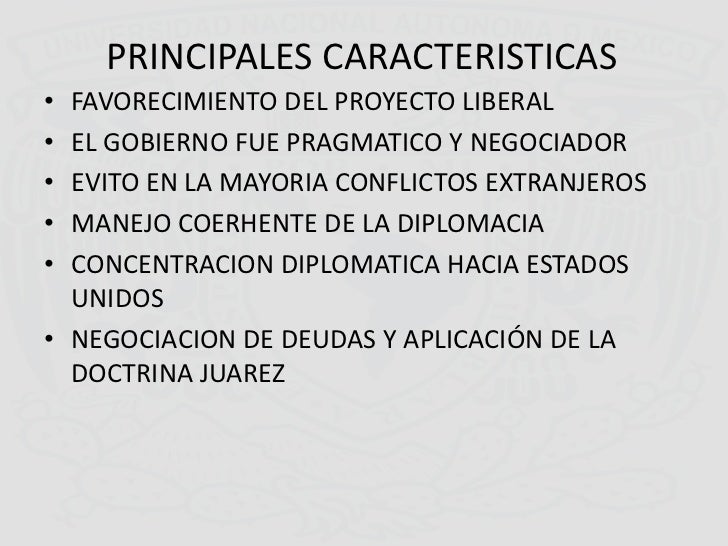 Politica Exterior Mexicana En El Porfiriato