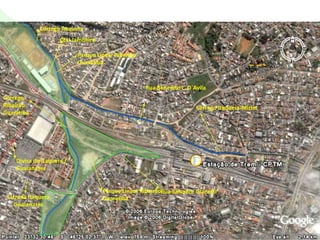 CEU Jambeiro
Rua Benedito L. D´Avila
Parque Linear Ribeirão
GuaratibaEstrada Itaquera
Guaianases
Rua Salvador Gianetti
Parque Linear Ribeirão
Guaratiba
Córrego Itaquera
Córrego Itaquera-Mirim
Córrego
Ribeirão
Guaratiba
Divisa de Itaquera /
Guaianases
PARQUE LINEAR RIBEIRÃO GUARATIBA
 