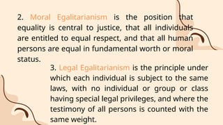 POLITICAL-DOCTRINES-OF-EGALITARIANISM-AND-MORE | PPTX
