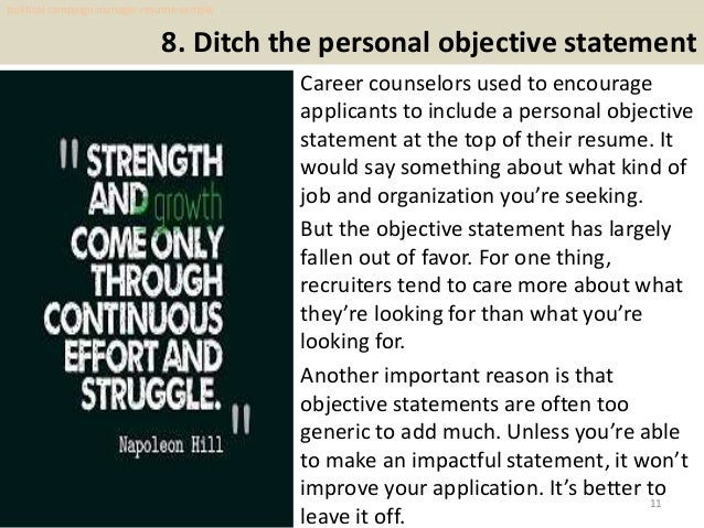 Political campaign manager resume sample pdf ebook free ...