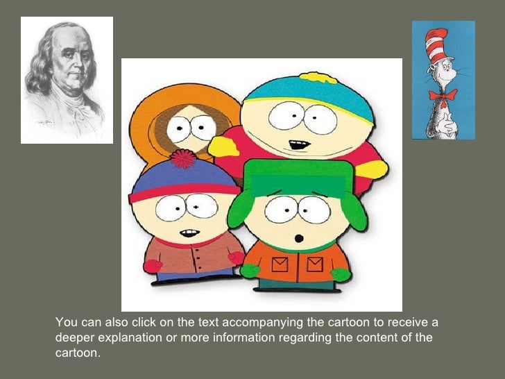 political cartoon presentation