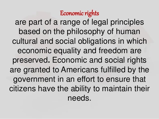 Political Civil Social And Economics Rights Of Citizens