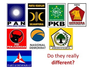 Do they really
 different?
 