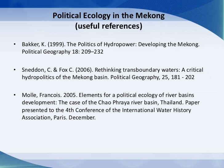 [Pdf] Political Ecology , Political ecology – CZATVZ