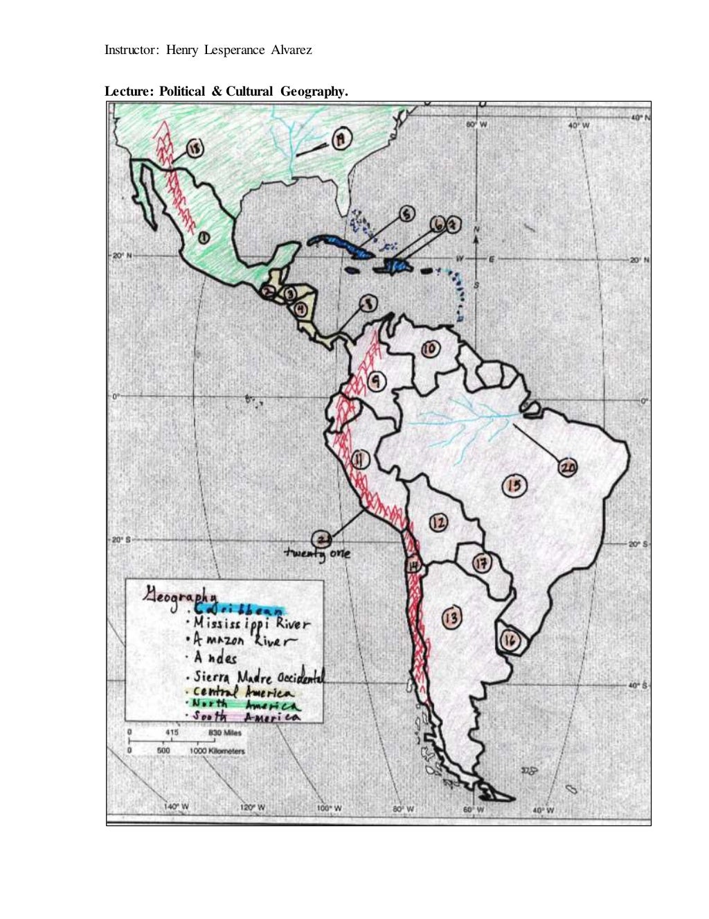 Political Geography/ Assignment One.