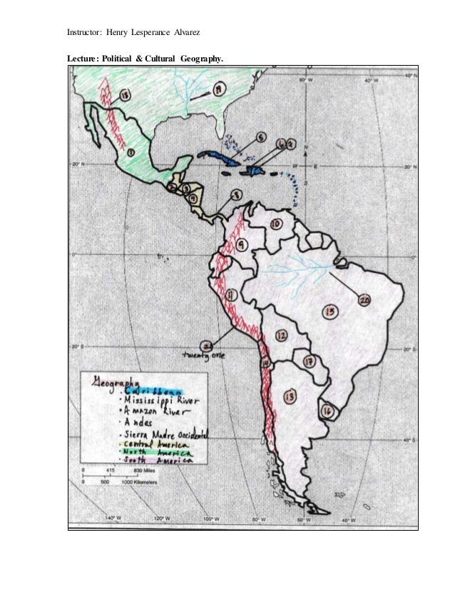 Political Geography/ Assignment One.