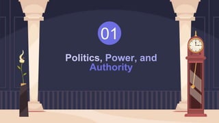 Politics, Power, and
Authority
01
 
