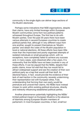 political impact of islam on europe