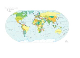 Political Map of the World, June 2003
                   AUSTRALIA                          Independent state
                     Bermuda                          Dependency or area of special sovereignty
            Sicily / AZORES                           Island / island group                                                                                                                                                                                                  150                                                             120                                                          90                                                     60                                            30                                                            0                                                                 30                                                         60                                                            90                                                     120                                                  150                                                       180

                                                      Capital                                                                                                                                                                                                          ARCTIC OCEAN                                                                                                                                                                                                                                                                           ARCTIC OCEAN                                                                                                                     FRANZ JOSEF
                                                                                                                                                                                                                                                                                                                                                                                                                                                                                                                                                                                                                                                                                                                                                                                                                                                                                                                          ARCTIC OCEAN
                                                                                                                                                                                                                                                                                                                                                                                                                                                                                                                                                                                                                                                                                                  LAND                                                                                                             SEVERNAYA
                                                                                                                                                                                                                                                                                                                                                                                                                                                                                                                                                                                                                                                                                                                                                                                                                     ZEMLYA
                                                  Scale 1:35,000,000                                                                                                                                                                                                                                                                                                                  Ellesmere                      Qaanaaq
                                                                                                                                                                                                                                                                                                                              QUEEN ELIZABETH                                          Island                        (Thule)
                                                  Robinson Projection                                                                                                                                                                                                                                                                                                                                                                                                                                                                                                                     Longyearbyen
                                                                                                                                                                                                                                                                                                                                                                                                                                                                                                                                                                                                                                                                                                                                                                                                                                                                                                                NEW SIBERIAN ISLANDS
                                                                                                                                                                                                                                                                                                                                                                                                                                                                                                                                                 Greenland Sea                                                            Svalbard                                                                         NOVAYA                                                      Kara Sea                                                                                                 Laptev Sea
                                             standard parallels 38˚N and 38˚S                                                                                                                                                                                                                                                          ISLANDS                                                                                                                                                                                                                                                                            (NORWAY)                                                                         ZEMLYA
                                                                                                                                                                                                                                                Banks
                                                                                                                                                                                                                                                Island                                                                             Kaujuitoq                                                                                                                                                                                                                                                                                                                              Barents Sea
                                                                                                                                                                                                                Beaufort Sea                                                                                                        (Resolute)                                                                 Baffin                                            Greenland                                                                                                                                                                                                                                                                                                                                                                                                                                                                                                                 East Siberian Sea                                                    Wrangel
                                                                                                                                                                                                                                                                                                                                                                                                                                                                  (DENMARK)                                                                                                                                                                                                                                                                                                                                                                                                                                                                                                                                                                                     Island
                                                                                                                                                                          Barrow                                                                                                     Victoria                                                                                                                   Bay
                                                                                                                                                                                                                                                                                                                                                                                                                                                                                                                                                                                                                                                                                                                                                                                                                                                                                                       Tiksi
                                                                                                                                                                                                                                                                                     Island                                                                                       Baffin                                                                                                                                                         Jan Mayen
                                                                                                                                                                                                                                                                                                                                                                                                                                                                                                                                                   (NORWAY)
                                                                                                                                                                                                                                                                                                                                                                                                                                                                                                                                                                                 Norwegian                                                                                                                                                                                                                                                                                                                                                                                                                                                                                        Chukchi
                                                                                                                                                                                                                                                                                                                                                                                     Island                                                                                                                                                                                                                                                                                                                                                                                                                Noril'sk                                                                                                                                                                                                                                                                            Sea
                                                                                                                                                                                                                                                                                                                                                                                                                                                                                                                                                                                    Sea                                                                      Murmansk                                                                                                                                                                                                                                                                                                                                            Cherskiy
                                                                                                                                                                                             Arctic Circle (66˚33')                                                                                                                                                                                                                                                                                                                                                                                                                                                                                                                                                                                                                                                                                                              Arctic Circle (66˚33')
                                                                                                                                                                Fairbanks                                                                 Great                                                                                                                                                                                                                                                                                                                                          NORWAY                                                                           White Sea                                                                                                                                                                                                                                                                                                                                                                                                    Anadyr'
                                                                                                                                                                                                                                                                                                                                                                                  Iqaluit
                                                                                                                      Nome
                                                                                                                                             U. S.                                                                                      Bear Lake
                                                                                                                                                                                                                                                                                                                                                                             (Frobisher Bay)                      Davis
                                                                                                                                                                                                                                                                                                                                                                                                                                                                              Denmark                        ICELAND
                                                                                                                                                                                                                                                                                                                                                                                                                                                                                                                                                                                                                    SWEDEN                                                                   Arkhangel'sk
                                                                                                                                                                                                                                                                                                                                                                                                                                    Nuuk (Godthåb)                              Strait        Reykjavík
                                                                                                                                                                                                                                                                                                                                                                                                                                                                                                                                                    Faroe

                                                                                                                                Anchorage
                                                                                                                                                                                                                                 Yellowknife
                                                                                                                                                                                                                                               Great
                                                                                                                                                                                                                                                                                                                                                                                                                  Strait
                                                                                                                                                                                                                                                                                                                                                                                                                                                                                                                              Tórshavn
                                                                                                                                                                                                                                                                                                                                                                                                                                                                                                                                                   Islands
                                                                                                                                                                                                                                                                                                                                                                                                                                                                                                                                                       (DEN.)
                                                                                                                                                                                                                                                                                                                                                                                                                                                                                                                                                                                                                                  Gulf
                                                                                                                                                                                                                                                                                                                                                                                                                                                                                                                                                                                                                                   of
                                                                                                                                                                                                                                                                                                                                                                                                                                                                                                                                                                                                                                Bothnia
                                                                                                                                                                                                                                                                                                                                                                                                                                                                                                                                                                                                                                               FINLAND
                                                                                                                                                                                                                                                                                                                                                                                                                                                                                                                                                                                                                                                                                                                                                                                                                                                   R U S S I A                                                                                      Yakutsk
                                                                                                                                                                                  Whitehorse                                                Slave Lake                                                                                                                                                                                                                                                                                                                     Bergen                                                            Helsinki
                                                                                                                                                                                                                                                                                                                                                                                                                                                                                                                                                                                                  Oslo                                                                                                                                                                                                                                                                                                                                                                                                        Magadan
                                                                                               60                                                                                                                                                                                                                   Hudson                                                                                                                                                                                                                                                                                     Stockholm                                         St. Petersburg
                                                                                                                                                                                                                                                                                                                                                                                                                                                                                                                                                                                                                                                                                                                                                                                                                                                                                                                                                                                                                                                                                                                                                         60
                                                                                                                                        Gulf of Alaska                                                                                                                                                               Bay                                                                                                                                                                                        Rockall                                                                                                                    Tallinn EST.
                                                                                                                                                                                                                                                                                                                                                                                                                                                                                                                                                                                                                                                                                                                                          Perm'                                                                                                                                                                                                                                                                                                                                                                               Bering Sea
                                                                                                                                                                 Juneau                                                                                                         Churchill                                                                                                                                                                                                                         (U.K.)
                                                                                                                                                                                                                                                                                                                                                                                                                                                                                                                                                                                                                                     Baltic                                       Yaroslavl'                     Nizhniy
                                                                                                                                                                                                                                                                                                                                                                                                                                                                                                                                                   UNITED                 North                                                             Riga LAT.                                                                                                               Yekaterinburg
                                                                                                                                                                                                                            CANADA                                                                                                                                                                              Labrador
                                                                                                                                                                                                                                                                                                                                                                                                                  Sea
                                                                                                                                                                                                                                                                                                                                                                                                                                                                                                                                          Glasgow
                                                                                                                                                                                                                                                                                                                                                                                                                                                                                                                                             Belfast
                                                                                                                                                                                                                                                                                                                                                                                                                                                                                                                                                                                 DENMARK
                                                                                                                                                                                                                                                                                                                                                                                                                                                                                                                                                                           Sea Copenhagen                                     RUSSIA
                                                                                                                                                                                                                                                                                                                                                                                                                                                                                                                                                                                                                                     Sea
                                                                                                                                                                                                                                                                                                                                                                                                                                                                                                                                                                                                                                               LITH.
                                                                                                                                                                                                                                                                                                                                                                                                                                                                                                                                                                                                                                             Vilnius
                                                                                                                                                                                                                                                                                                                                                                                                                                                                                                                                                                                                                                                                                             Moscow
                                                                                                                                                                                                                                                                                                                                                                                                                                                                                                                                                                                                                                                                                                                Novgorod
                                                                                                                                                                                                                                                                                                                                                                                                                                                                                                                                                                                                                                                                                                                               Kazan'
                                                                                                                                                                                                                                                                                                                                                                                                                                                                                                                                                                                                                                                                                                                                                       Ufa
                                                                                                                                                                                                                                                                                                                                                                                                                                                                                                                                                                                                                                                                                                                                                                        Chelyabinsk                      Omsk                        Novosibirsk
                                                                                                                                                                                                                                                                                                                                                                                                                                                                                                                                                                                                                                                                                                                                                                                                                                                                 Krasnoyarsk
                                                                                                                                                                                                                                                                                                                                                                                                                                                                                                                                                                                                                                                                                                                                                                                                                                                                                                                Lake                                                                                                                         Sea of
                                                                                                                                                                                                                                                                                                                                                                                                                                                                                                                                                                                                                                                            Minsk                                                                                                                                                                                                                                               Baikal
                                                                                                                                                                                                       Edmonton                                                                                                                                                          Happy Valley-                                                                                                                                                                          Manchester                                                                                                                                                                                                                                                                                                                                                                                                                                                                   Okhotsk
                                                                                                                                                                                                                                                                                                                                                                                                                                                                                                                                                                                                                                                                                                                                                                                                                                            Barnaul
                                                                                         NDS                                                                                                                                                                                                                                                                                                                                                                                                                                    Dublin
                                                                                                                                                                                                                                                                                                                                                                         Goose Bay                                                                                                                                                                Isle of
                                                                                                                                                                                                                                                                                                                                                                                                                                                                                                                                                                                                                              POLAND                                                                                                 Samara                                                                                                                                                                                                                                                                                                                                                                                                                        ALEUTIAN ISLANDS
                                                                                    ISLA
                                                                                                                                                                                                                                                                                                                                                                                                                                                                                                                                                 Man (U.K.)                                       Hamburg
                                                                                                                                                                                                                                                                    Lake                                                                                                                                                                                                                                                      IRELAND                                   Amsterdam                                                                      BELARUS                                                                                                                                                                                                                             Irkutsk                                                                                                                                                                                             Petropavlovsk-Kamchatskiy
                                                                             TIAN                                                                                                                                                                                                                                                                                                                                                                                                                                                                                                                                            Warsaw                                                                                                                                                                                                                                                                                                                                                                                                                                                                                                                                           (U.S.)
                                                                                                                                                                                                                                                                  Winnipeg                                                                                                                                                                                                                                                                       KINGDOM                 NETH.                                                                                                          Voronezh
                                                                         ALEU                                                                                                                               Calgary                                                                                                                                                                                      Island of
                                                                                                                                                                                                                                                                                                                                                                                                                                                                                                                                                                                          Cologne Berlin                         ´ ´
                                                                                                                                                                                                                                                                                                                                                                                                                                                                                                                                                                                                                                Lodz
                                                                                                                                                                                                                                                                                                                                                                                                                                                                                                                                                                                                                                                                                                               Saratov                                                                        Astana                                                                                                                                                                                                                                         Sakhalin
                                                                                                                                                                                                                                                                                                                                                                                                                                                                                                                                                       London                              GERMANY                                                                     Kiev                                                                                                                                   Qaraghandy
                                                                                                                                                                                                                                                                                                                                                                                                      Newfoundland                                                                                                                                                 Brussels                                             Prague             Kraków
                                                                                                                                                                                                                                         Winnipeg                                                                                                                                                                                                                                                                                Celtic                                  Lille                                                                      L'viv                                                                                                                                                     (Karaganda)
                                                                                                                                                                               Vancouver                                                                                                                                                                                                                                                                                                                                         Sea       Guernsey (U.K.)
                                                                                                                                                                                                                                                                                                                                                                                                                                                                                                                                                                         BELGIUM         Luxembourg               CZECH REP.                                UKRAINE                     Kharkiv
                                                                                                                                                                                                                                                                                                                                                                                                                                                                                                                                              Jersey (U.K.)                                                                         SLOVAKIA                                                                                                                                                                                                                                                                                                                                                                    Khabarovsk
                                                                                                                                                                                                                                                                                                                                                                                                                                                                                                                                                                               LUX.               Munich
                                                                                                                                                                                                                                                       Lake
                                                                                                                                                                                                                                                                                                                                                                        Gulf of
                                                                                                                                                                                                                                                                                                                                                                   St. Lawrence                                                                                                                                                                                    Paris                           LIECH.
                                                                                                                                                                                                                                                                                                                                                                                                                                                                                                                                                                                                                Bratislava
                                                                                                                                                                                                                                                                                                                                                                                                                                                                                                                                                                                                                Vienna              MOLDOVA
                                                                                                                                                                                                                                                                                                                                                                                                                                                                                                                                                                                                                                                 Donets'k
                                                                                                                                                                                                                                                                                                                                                                                                                                                                                                                                                                                                                                                                                                           Volgograd                                      ¯
                                                                                                                                                                                                                                                                                                                                                                                                                                                                                                                                                                                                                                                                                                                                                     Atyrau                  KAZAKHSTAN                                                                                                                                  Ulaanbaatar                                                                                                                                                          KURIL
                                                                                                                                                                                                                                                     Superior                                                                    Québec                                                                                                                                                                                                                                                   SWITZ.                     Budapest
                                                                                                                                                                                                                                                                                                                                                                                                                                                                                                                                                                                                                  AUSTRIA               Chisinau                                                                                                    (Atyrau)                                                       Lake Balkhash                                                                                                                                                                                                                                                            ISLANDS
                                                                                                                                                                           Seattle                                                                                                                    Lake                                                                                                                                                                                                                                                         FRANCE                    Bern Ljubljana    HUNGARY                                                                                 Rostov
                                                                                                                                                                                                                                                                                                     Huron                                                                                                                                                                                                                                                                                                                  ROMANIA                                                                                                                                                                                                                                                                MONGOLIA                                                                                 Harbin
                                                                                                                                                                                                                                                                                                           Ottawa               Montréal                                                      St. Pierre                                                                                                                                      Bay of                                              SLOVENIA                                 Odesa                                                   Sea of                                                                          Aral
                                                                                                                                                                                                                                        Minneapolis            Lake                                                                                                                                                                                                                                                                                                        Lyon                 Milan Zagreb CROATIA Belgrade                                                                      Azov                                                                            Sea
                                                                                                                                                                       Portland                                                                                                                                                                                                             and Miquelon                                                                                                                                      Biscay                                             SAN                          Bucharest
                                                                                                                                                                                                                                                             Michigan                              Toronto                                                                                                                                                                                                                                                        Bordeaux                 Turin MARINO                   BOS. & HER.                                                                                                                                                                                                                                                                                                                                                       Changchun                                                                                                occupied by the SOVIET UNION in 1945,
                                                                                                                                                                                                                                                                                                                          Lake Ontario                            Halifax                      (FRANCE)
                                                                                                                                                                                                                                                                                                                                                                                                                                                                                                                                                                                 MONACO                                                    SER.&
                                                                                                                                                                                                                                                                                                                                                                                                                                                                                                                                                                                                                                                                                                                                                                                                                                     Almaty                                                                                                                                                                      Vladivostok                                                                         administered by RUSSIA, claimed by JAPAN
                                                                                                                                                                                                                                                        Milwaukee
                                                                                                                                                                                                                                                                                                                                                                                                                                                                                                                                                                                                         ITALY Sarajevo                    MONT.
                                                                                                                                                                                                                                                                                                                                                                                                                                                                                                                                                                                                                                                    Sofia                        Black Sea                                                                                                                                                                 Ürümqi                                                                                                                                                                                               Sapporo
                                                                                                         NORTH                                                                                                                                                                  Detroit
                                                                                                                                                                                                                                                                                                       Lake Erie
                                                                                                                                                                                                                                                                                                                             Boston                                                                                                                                                                                                         Bilbao
                                                                                                                                                                                                                                                                                                                                                                                                                                                                                                                                                              ANDORRA
                                                                                                                                                                                                                                                                                                                                                                                                                                                                                                                                                                        Marseille
                                                                                                                                                                                                                                                                                                                                                                                                                                                                                                                                                                                        Corsica
                                                                                                                                                                                                                                                                                                                                                                                                                                                                                                                                                                                         (FR.)       VATICAN                                        BULGARIA
                                                                                                                                                                                                                                                                                                                                                                                                                                                                                                                                                                                                                                                                      ·
                                                                                                                                                                                                                                                                                                                                                                                                                                                                                                                                                                                                                                                                                                     GEORGIA
                                                                                                                                                                                                                                                                                                                                                                                                                                                                                                                                                                                                                                                                                                                Tbilisi
                                                                                                                                                                                                                                                                                                                                                                                                                                                                                                                                                                                                                                                                                                                                          Caspian                                  UZBEKISTAN                              Bishkek                                                                                                                                                        Shenyang
                                                                                                                                                                                           Salt Lake City                                                  Chicago
                                                                                                                                                                                                                                                                                Cleveland                 New York
                                                                                                                                                                                                                                                                                                   Philadelphia                                                                                                                                                                                                       PORTUGAL
                                                                                                                                                                                                                                                                                                                                                                                                                                                                                                                                                   Madrid               Barcelona
                                                                                                                                                                                                                                                                                                                                                                                                                                                                                                                                                                                                       CITY
                                                                                                                                                                                                                                                                                                                                                                                                                                                                                                                                                                                                                 Rome
                                                                                                                                                                                                                                                                                                                                                                                                                                                                                                                                                                                                               Naples
                                                                                                                                                                                                                                                                                                                                                                                                                                                                                                                                                                                                                                    ALB.
                                                                                                                                                                                                                                                                                                                                                                                                                                                                                                                                                                                                                                    Tirana
                                                                                                                                                                                                                                                                                                                                                                                                                                                                                                                                                                                                                                               Skopje
                                                                                                                                                                                                                                                                                                                                                                                                                                                                                                                                                                                                                                              THE FORMER YUGOSLAV
                                                                                                                                                                                                                                                                                                                                                                                                                                                                                                                                                                                                                                                                      Istanbul
                                                                                                                                                                                                                                                                                                                                                                                                                                                                                                                                                                                                                                                                                      Ankara
                                                                                                                                                                                                                                                                                                                                                                                                                                                                                                                                                                                                                                                                                                                  ARMENIA AZERBAIJAN
                                                                                                                                                                                                                                                                                                                                                                                                                                                                                                                                                                                                                                                                                                                                             Sea
                                                                                                                                                                                                                                                                                                                                                                                                                                                                                                                                                                                                                                                                                                                                                                                                                          KYRGYZSTAN                                                                                                Baotou
                                                                                                                                                                                                                                                                                                                                                                                                                                                                                                                                                                                                                                                                                                                                                                                                                                                                                                                                                        Beijing                                      NORTH KOREA                     Sea of
                                                                                                                                                                                                                                                                                                                                                                                                                                                                                                                                                                                                                                                                                                                                                                                                                                                                                                                                                                                                                                                                                                                                                         NORTH
                                                                                                    PACIFIC                                                                                                    Denver
                                                                                                                                                                                                                                            St. Louis
                                                                                                                                                                                                                                                        Indianapolis
                                                                                                                                                                                                                                                                                Columbus
                                                                                                                                                                                                                                                                                                             Baltimore
                                                                                                                                                                                                                                                                                                                                                                                                                   NORTH                                                                                             Lisbon                 SPAIN
                                                                                                                                                                                                                                                                                                                                                                                                                                                                                                                                                                Valencia
                                                                                                                                                                                                                                                                                                                                                                                                                                                                                                                                                                             BALEARIC                Sardinia
                                                                                                                                                                                                                                                                                                                                                                                                                                                                                                                                                                                                                                             REPUBLIC OF MACEDONIA

                                                                                                                                                                                                                                                                                                                                                                                                                                                                                                                                                                                                                                            GREECE              ·
                                                                                                                                                                                                                                                                                                                                                                                                                                                                                                                                                                                                                                                                       Bursa

                                                                                                                                                                                                                                                                                                                                                                                                                                                                                                                                                                                                                                                                                 TURKEY
                                                                                                                                                                                                                                                                                                                                                                                                                                                                                                                                                                                                                                                                                                                Yerevan                       Baku             TURKMENISTAN
                                                                                                                                                                                                                                                                                                                                                                                                                                                                                                                                                                                                                                                                                                                                                                                               Tashkent
                                                                              