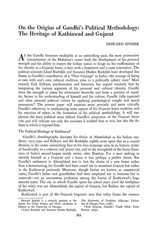 Political Methods of Gandhi | PDF
