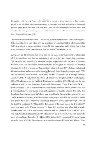 Political participation and social media usage | PDF