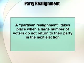 Party Realignment Example Political Parties | PPT