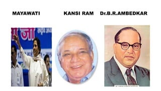 MAYAWATI KANSI RAM Dr.B.R.AMBEDKAR
 