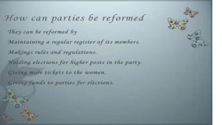 Political Parties - Class 10