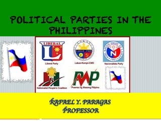 POLITICAL PARTIES IN THE 
PHILIPPINES 
 