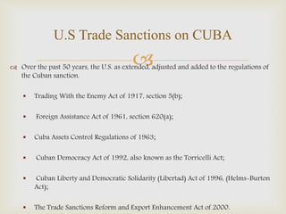 Trade Embargo Example Political risk trade embargo | PPTX