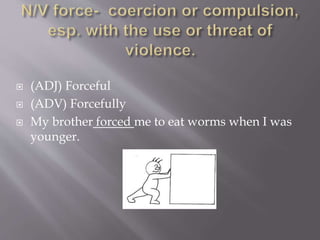 Political science 1 vocabulary | PPTX