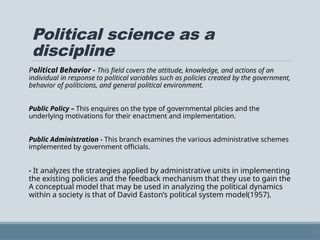 Topic About Political Science Political Science as a Discipline (1) (2).pptx