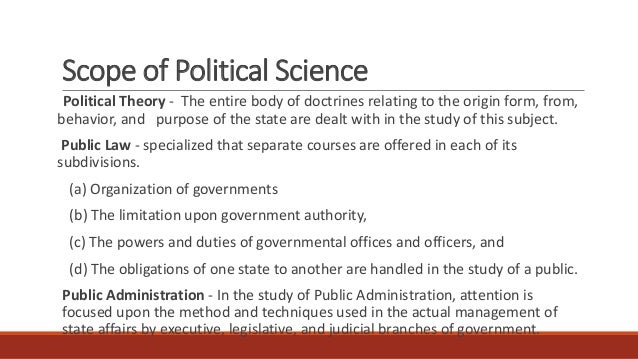 Political Science Amp Government
