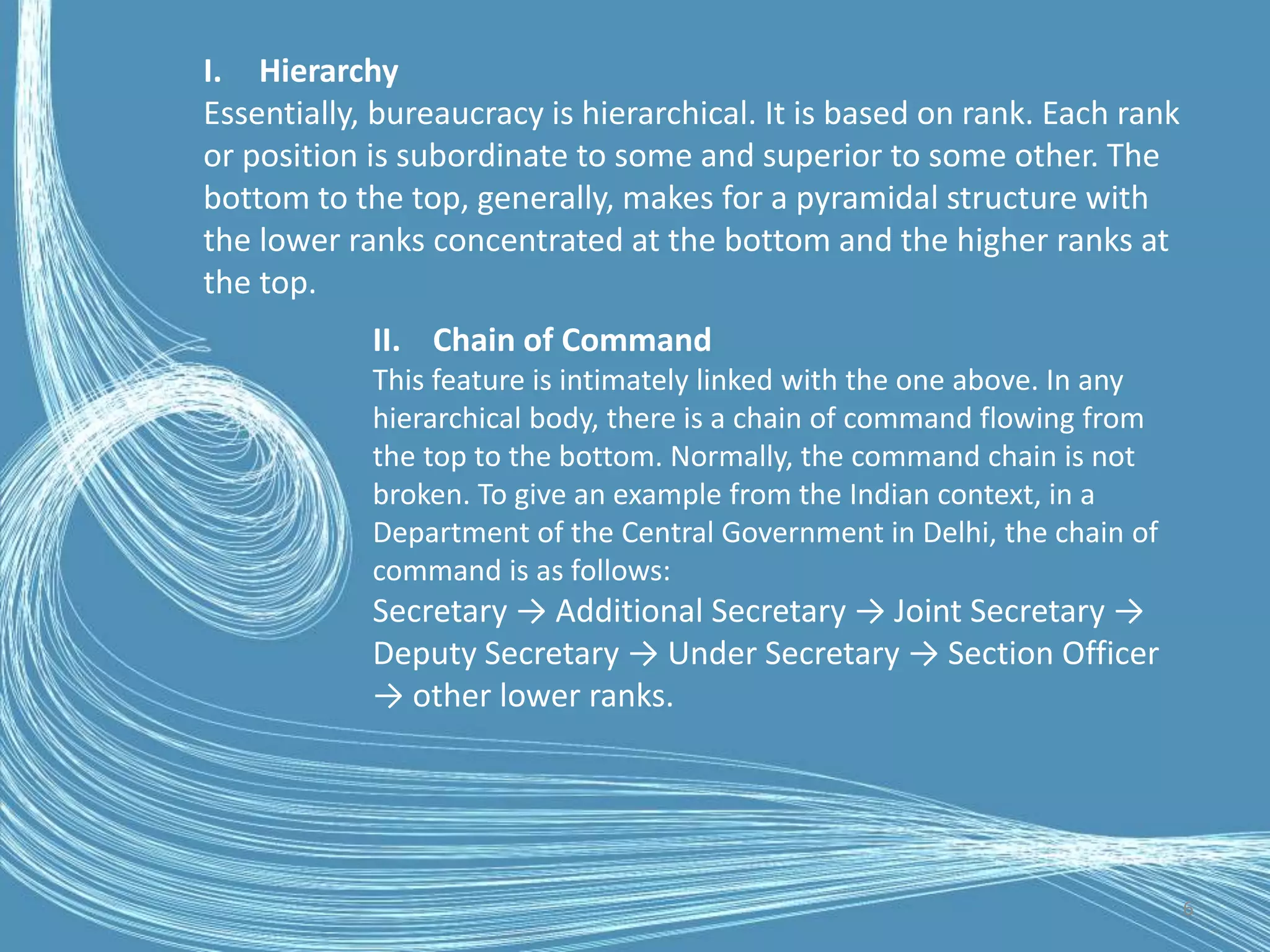 All Secretary Ranks Permanent Bureaucracy in India and Its Functioning | PPTX