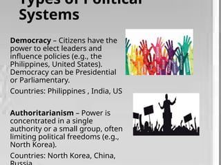 Comprehensive Overview of Political Systems with Focus on the ...