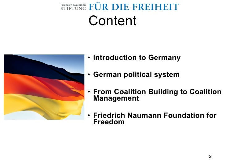 Political System And Party Coalitions In Germany