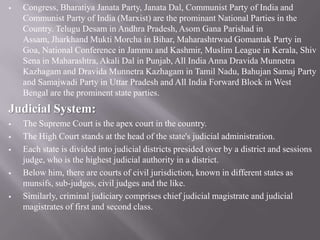Political system of india | PPTX