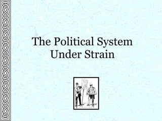 The Political System Under Strain 