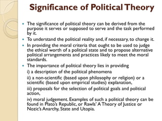 Political Goals Examples political_theory.pdf