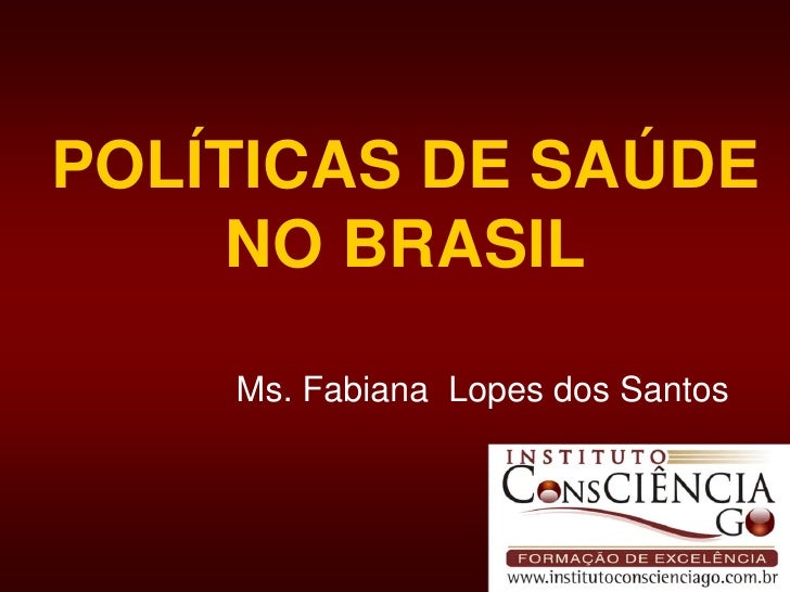 Resumo Pequeno Do Filme Políticas De Saúde No Brasil
