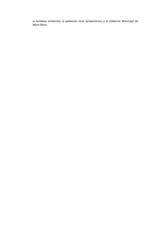 Politicas municipales